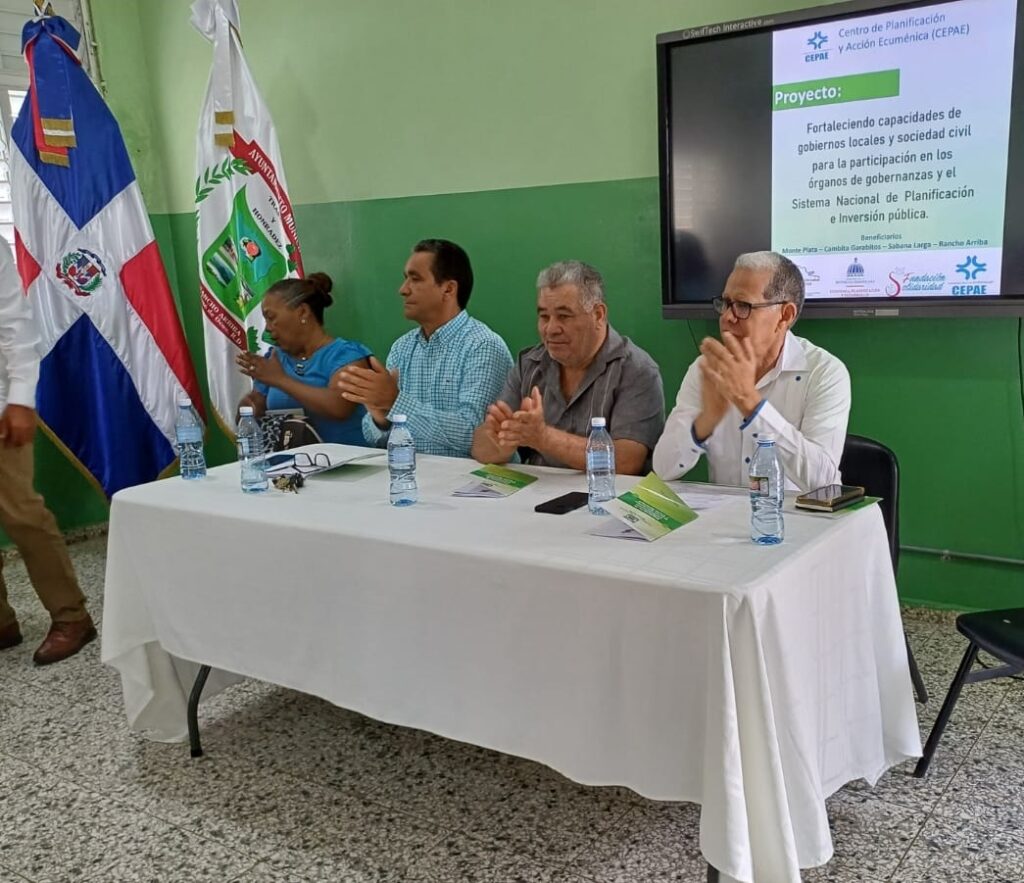 Autoridades del Consejo de Desarrollo del Municipio Rancho Arriba
