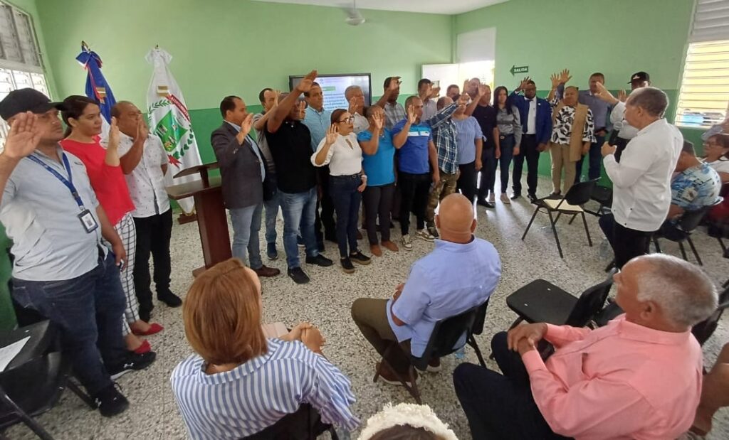 Juramentación del Consejo de Desarrollo del Municipio Rancho Arriba